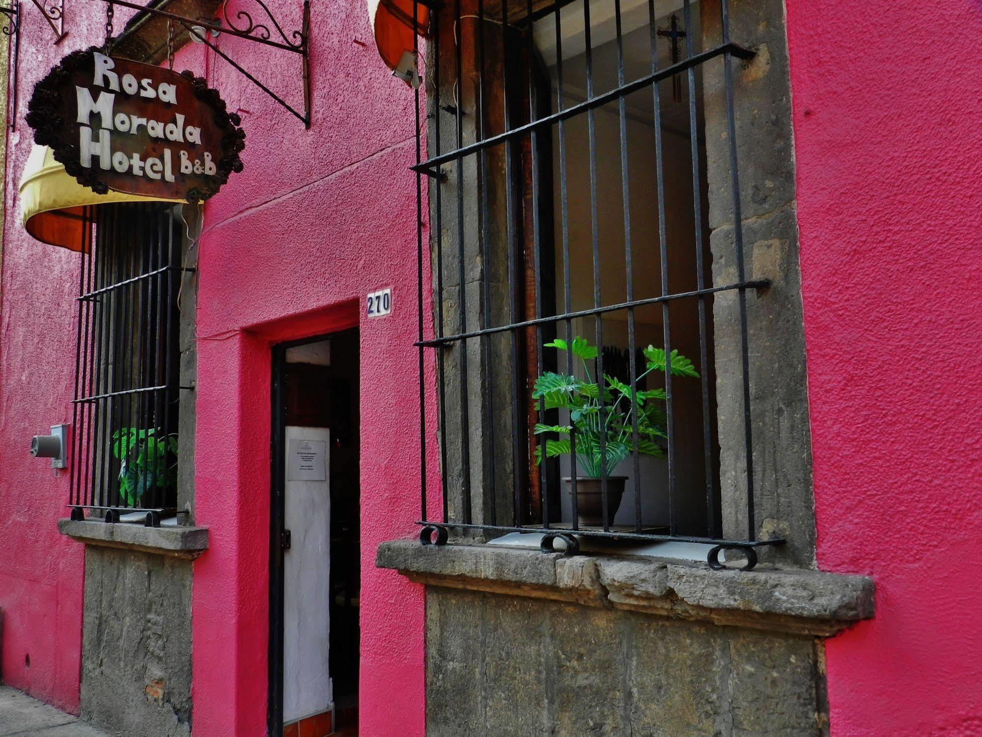 Hotel Rosa Morada Guadalajara Exterior foto